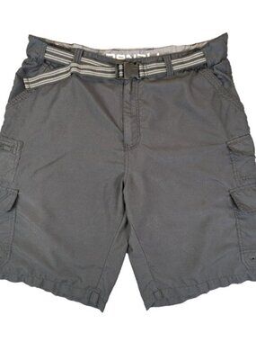 Denali Cargo Shorts 40 Men's Black Belted Lightweight Quick Dry Hiking Outdoor